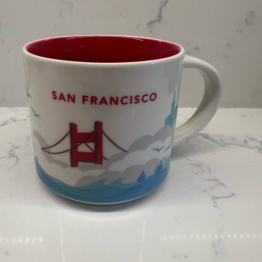 Starbucks San Francisco You are Here Collection Coffee Mug 14oz from 2015